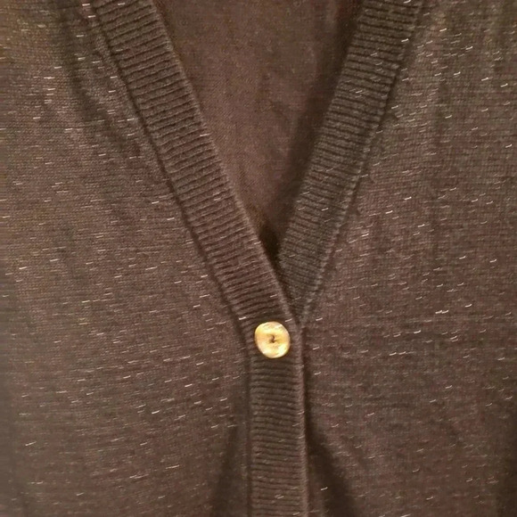 MICHAEL Michael Kors Black Gold Cardigan - Picture 3 of 5